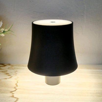 Contemporary Creative Round Table Cylinder ABS Plastic Wine LED Table Lamp For Bedroom