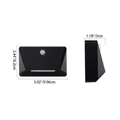 Modern Minimalist ABS Rectangle Magnetic LED USB Human Sensor Night Light Wall Sconce Lamp For Hallway