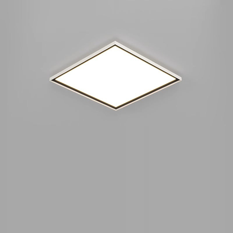 Modern Minimalist Geometric Circle Aluminum LED Flush Mount Ceiling Light For Living Room