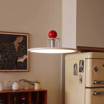 مصباح LED دائري هندسي معاصر من الألومنيوم والحديد لغرفة النوم