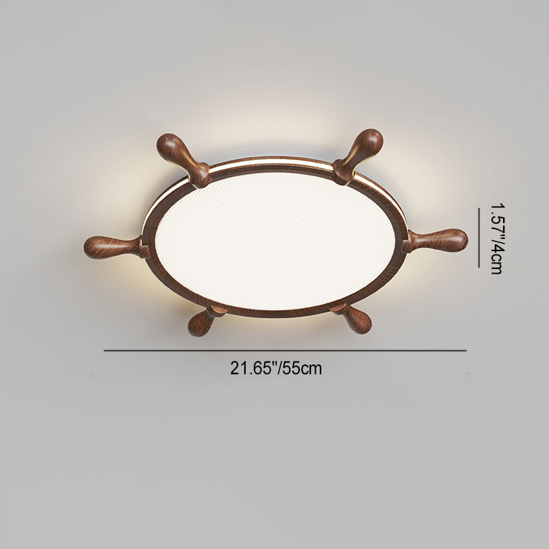 Modern Minimalist Geometric Square Aluminum Acrylic LED Flush Mount Ceiling Light For Living Room