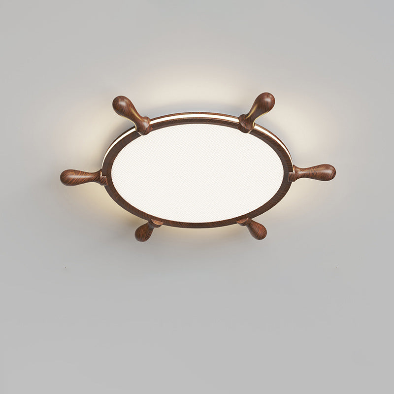 Modern Minimalist Geometric Square Aluminum Acrylic LED Flush Mount Ceiling Light For Living Room