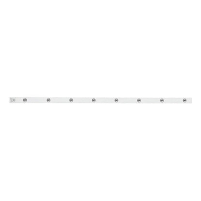 Modern Minimalist Intelligent Sensor PVC Long Strip Hill Corrugated LED Wall Sconce Lamp Cabinet Lamp Night Light For Bedroom