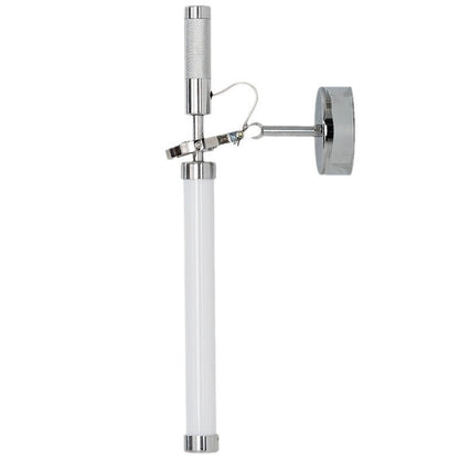 Modern Minimalist Long Strip Hardware Glass LED Wall Sconce Lamp For Living Room