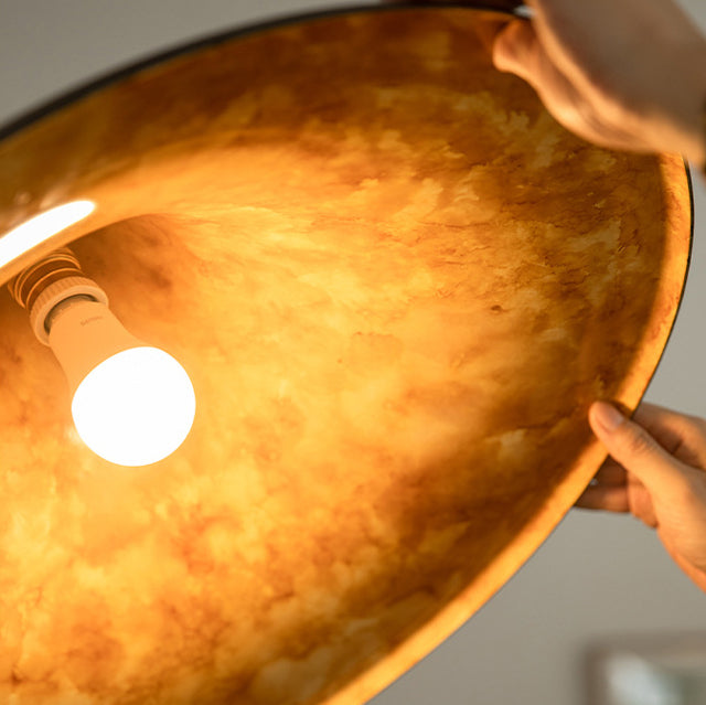Contemporary Creative Lava Trumpet Acrylic Shade 1-Light Pendant Light For Dining Room