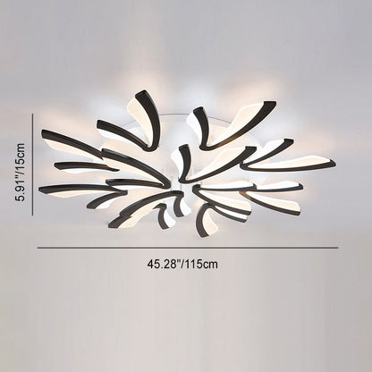 مصباح سقف LED بتصميم الهندباء الأكريليكي المعاصر من نورديك، مثبت على السقف لغرفة النوم 