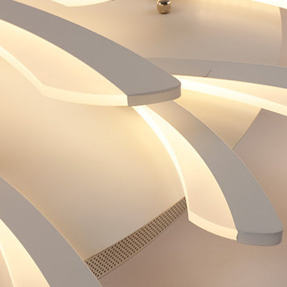 مصباح سقف LED بتصميم الهندباء الأكريليكي المعاصر من نورديك، مثبت على السقف لغرفة النوم 