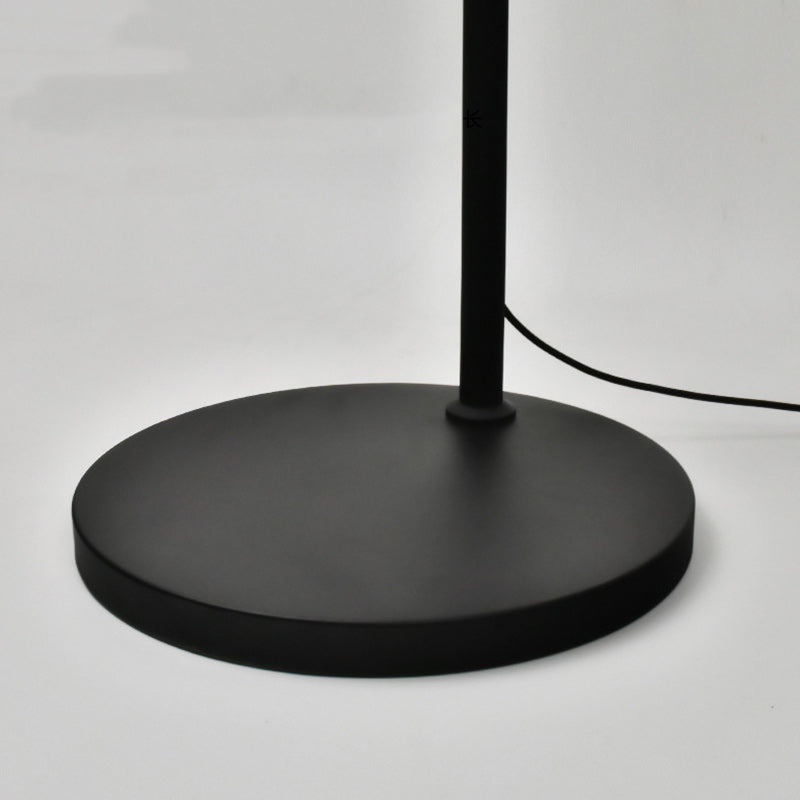 Modern Minimalist Linear Iron LED Reading Light Standing Floor Lamp For Living Room