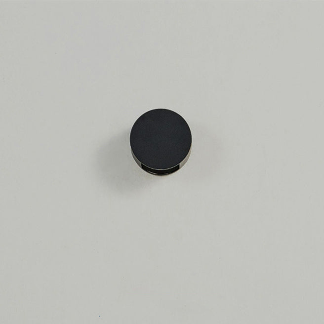 Modern Minimalist Round Aluminum Up And Down Illuminated LED Waterproof Wall Sconce Lamp For Outdoor Patio