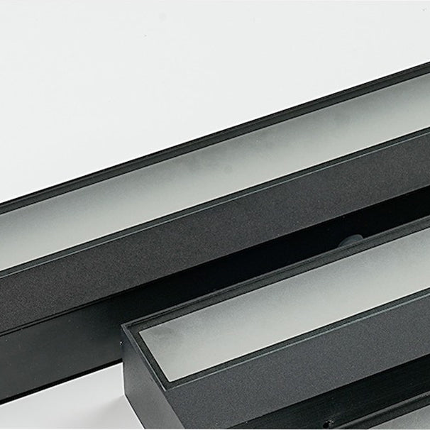 Modern Simplicity Aluminum Long Strip LED Waterproof Wall Sconce Lamp For Outdoor Patio