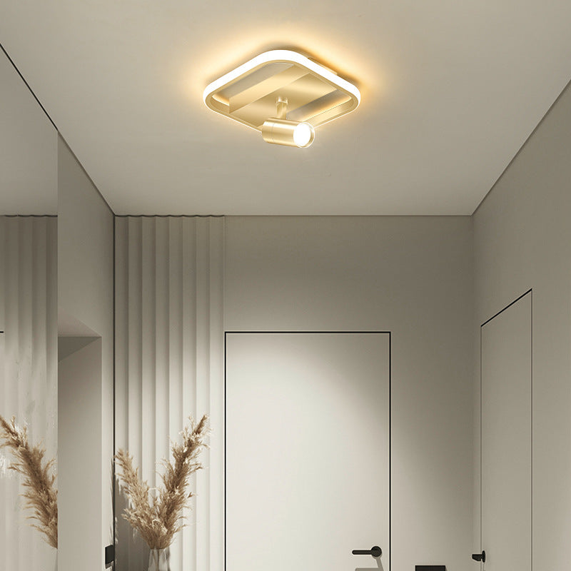 Modern Luxury Iron Acrylic LED Spotlight Flush Mount Ceiling Light For Living Room