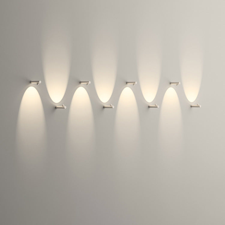 Modern Minimalist Aluminum Bamboo Knot LED Waterproof Wall Sconce Lamp For Outdoor Patio
