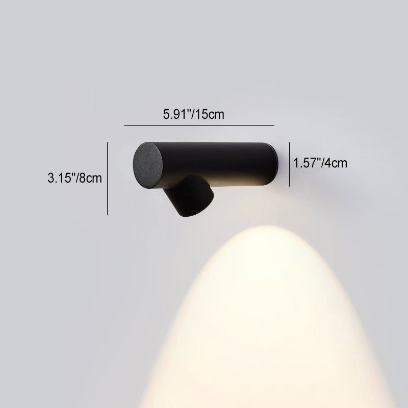 Modern Minimalist Aluminum Bamboo Knot LED Waterproof Wall Sconce Lamp For Outdoor Patio