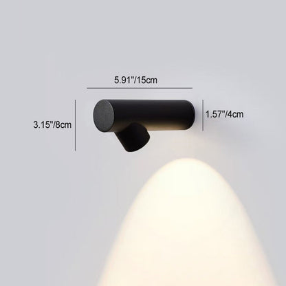 Modern Minimalist Aluminum Bamboo Knot LED Waterproof Wall Sconce Lamp For Outdoor Patio