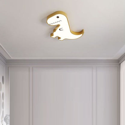 مصباح سقف LED بتصميم ديناصور بتصميم معاصر ومبتكر مصنوع من مادة ABS لغرفة النوم