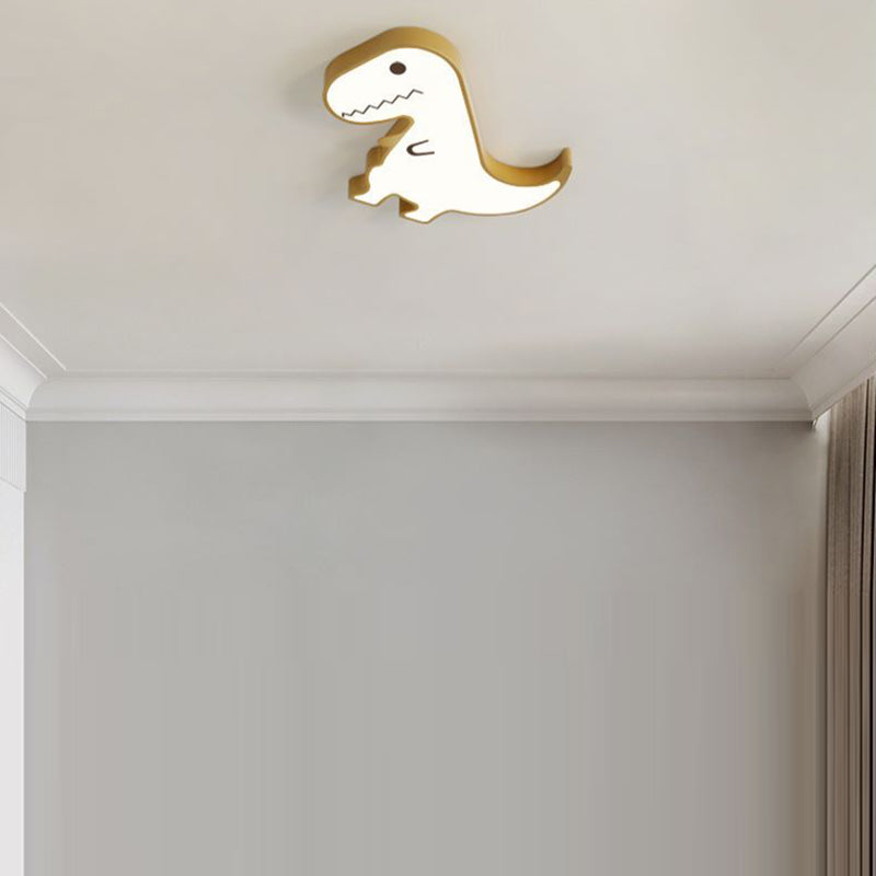 مصباح سقف LED بتصميم ديناصور بتصميم معاصر ومبتكر مصنوع من مادة ABS لغرفة النوم
