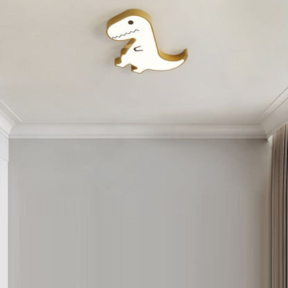 مصباح سقف LED بتصميم ديناصور بتصميم معاصر ومبتكر مصنوع من مادة ABS لغرفة النوم