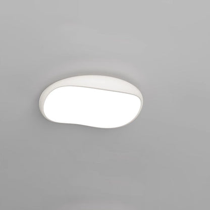Contemporary Scandinavian Iron Acrylic Round LED Flush Mount Ceiling Light For Living Room