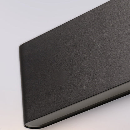 Modern Minimalist Waterproof Rectangle Aluminum LED Outdoor Wall Sconce Lamp For Outdoor Patio