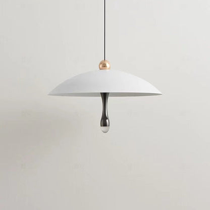 Contemporary Scandinavian Aluminum Acrylic Round LED Pendant Light For Living Room