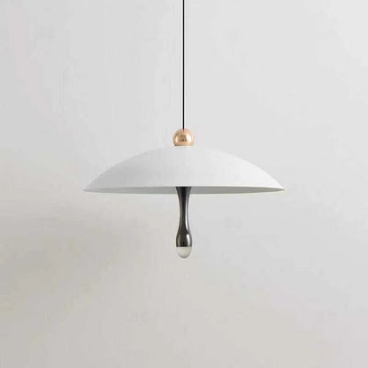 Contemporary Scandinavian Aluminum Acrylic Round LED Pendant Light For Living Room