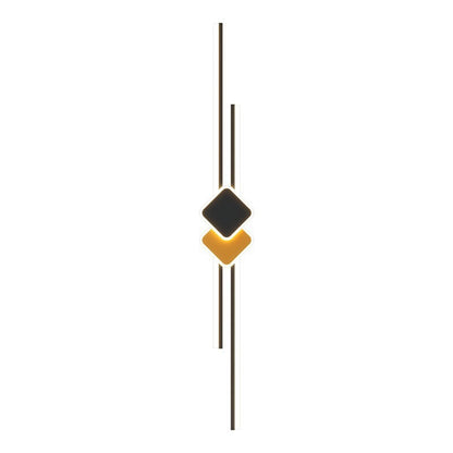 Modern Minimalist Aluminum Long Strip Linear Bar LED Wall Sconce Lamp For Dining Room