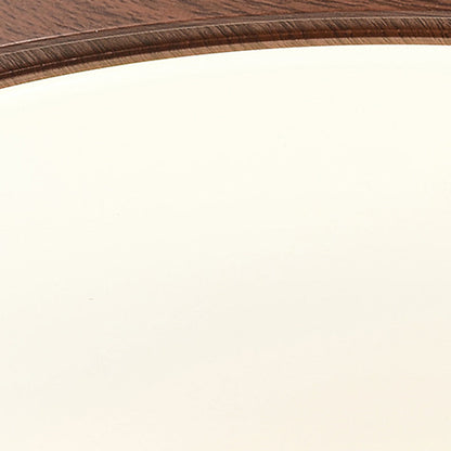 Contemporary Simplicity Iron Acrylic Round LED Flush Mount Ceiling Light For Bedroom