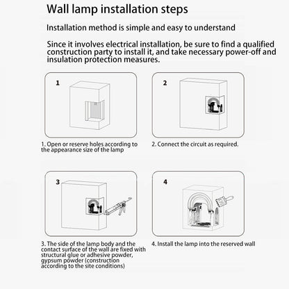 مصباح حائط LED مع مستشعر جسم الإنسان بتصميم عصري إبداعي لغرفة النوم 