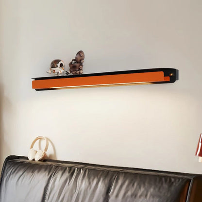 مصباح حائط LED بتصميم عصري بسيط من الأكريليك بخط مستقيم لغرفة النوم 