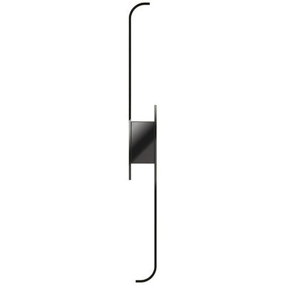 Modern Simplicity Silicone Arc Strip Iron Aluminum LED Wall Sconce Lamp For Bedroom