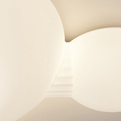Contemporary Creative Cartoon Heart-Shaped Arrow PE Iron LED Flush Mount Ceiling Light For Bedroom