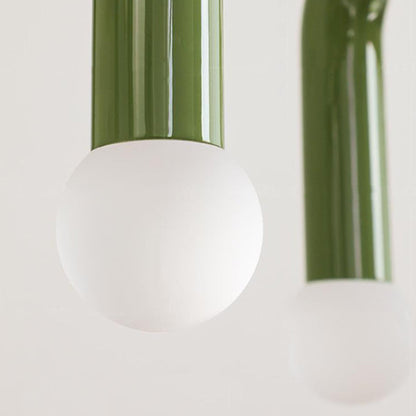 Contemporary Scandinavian U-Shaped Hardware Acrylic LED Island Light Chandelier For Living Room