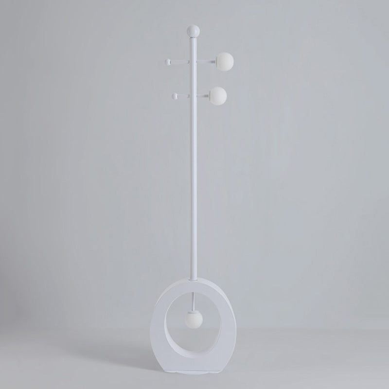 Contemporary Creative Cartoon Violin Iron Glass 3-Light Standing Floor Lamp For Living Room