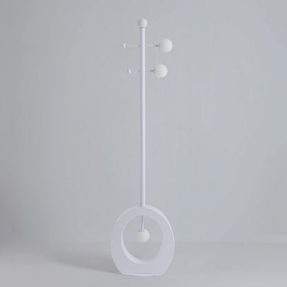 Contemporary Creative Cartoon Violin Iron Glass 3-Light Standing Floor Lamp For Living Room