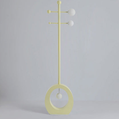 Contemporary Creative Cartoon Violin Iron Glass 3-Light Standing Floor Lamp For Living Room