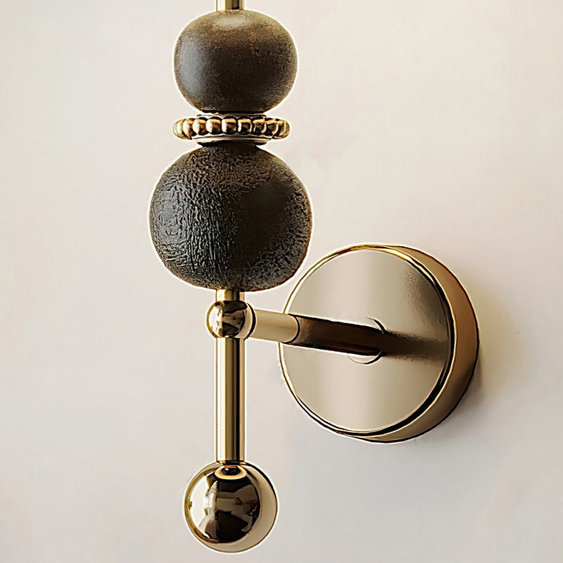 Modern Eclectic Iron Fabric Cylinder Shade 1-Light Wall Sconce Lamp For Bedroom
