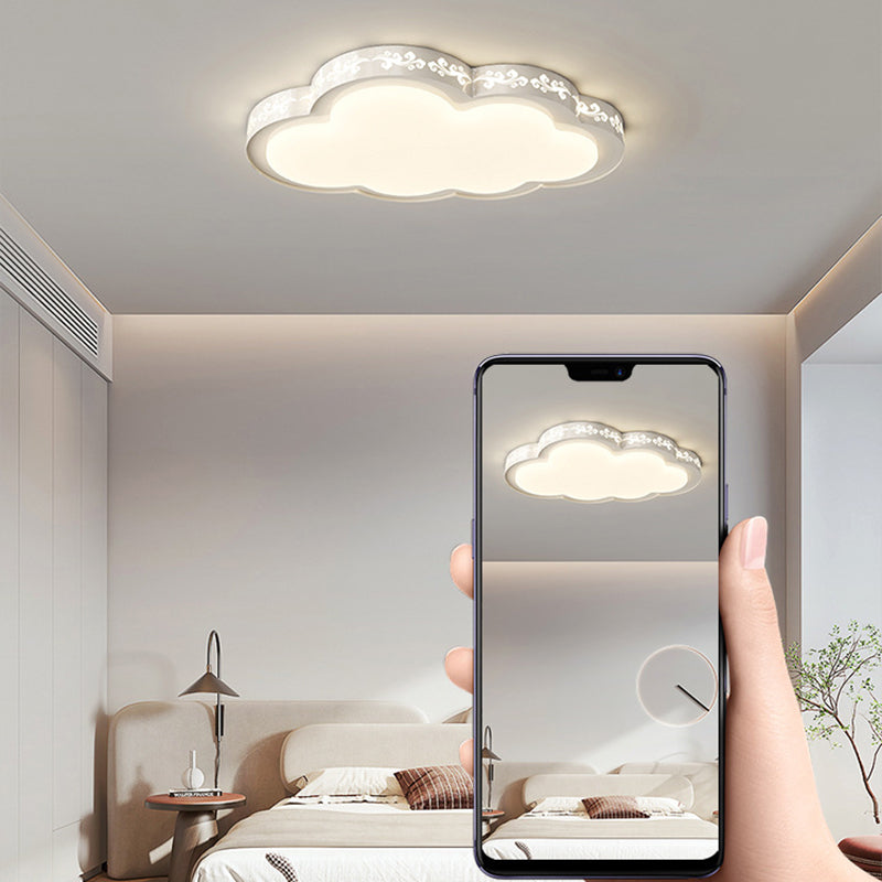 مصباح سقف LED بتصميم سحابة من الحديد الكهروضوئي الإبداعي المعاصر لغرفة المعيشة