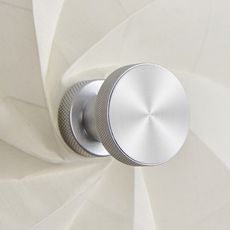 Contemporary Creative Rotating & Scaling Flower Fabric Shade Hardware 1-Light Wall Sconce Lamp For Dining Room
