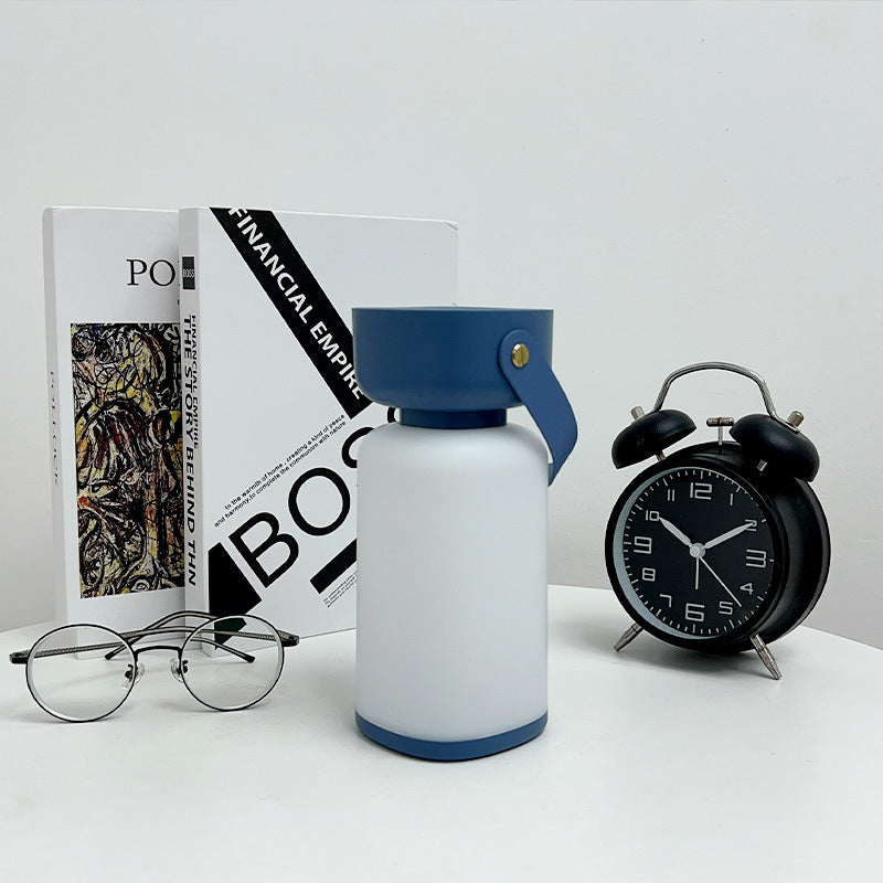 Modern Simplicity Waterproof Cylinder ABS Portable LED Outdoor Camping Light For Garden