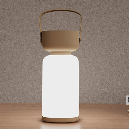 Modern Simplicity Waterproof Cylinder ABS Portable LED Outdoor Camping Light For Garden