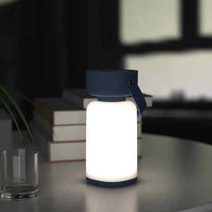 Modern Simplicity Waterproof Cylinder ABS Portable LED Outdoor Camping Light For Garden