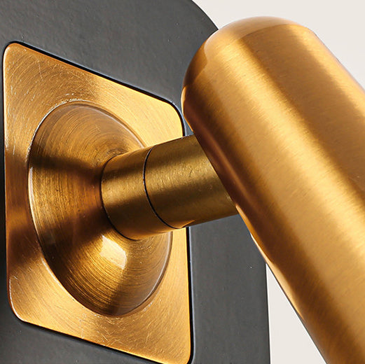 Traditional Colonial Brushed Aluminum Adjustable LED Wall Sconce Lamp Reading Lamp For Bedroom