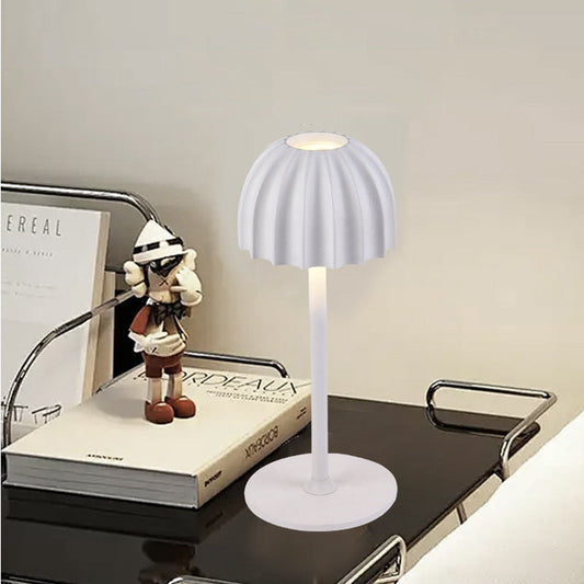 Contemporary Scandinavian Umbrella Shape PC Hardware USB LED Table Lamp Night Light For Bedroom