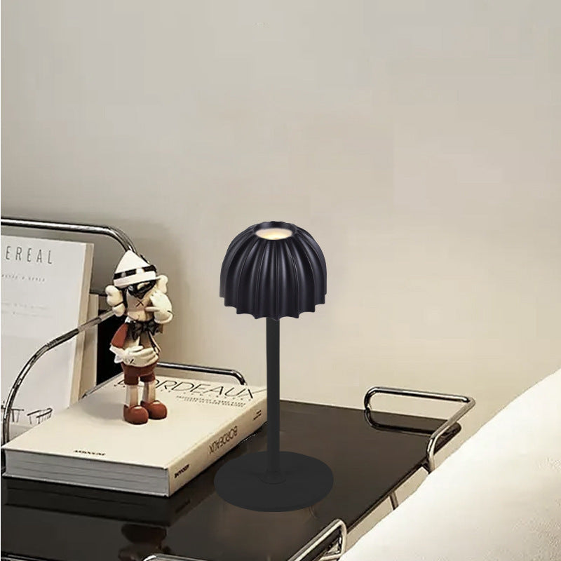 Contemporary Scandinavian Umbrella Shape PC Hardware USB LED Table Lamp Night Light For Bedroom