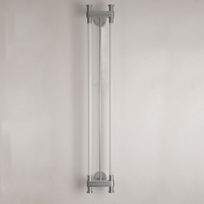 Modern Transitional Dual Aluminum Long Strip Acrylic LED Wall Sconce Lamp For Living Room
