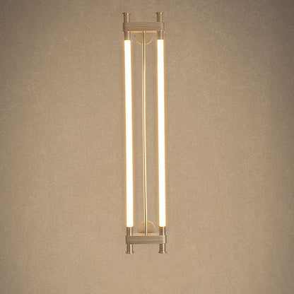 Modern Transitional Dual Aluminum Long Strip Acrylic LED Wall Sconce Lamp For Living Room