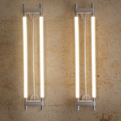 Modern Transitional Dual Aluminum Long Strip Acrylic LED Wall Sconce Lamp For Living Room