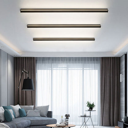 مصباح حائط LED مستطيل الشكل طويل من الحديد بتصميم عصري بسيط لغرفة النوم 