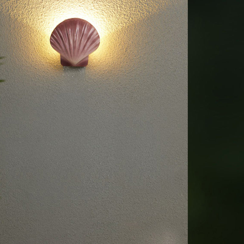 Contemporary Creative Waterproof Shell Round Aluminum LED Wall Sconce Lamp For Hallway