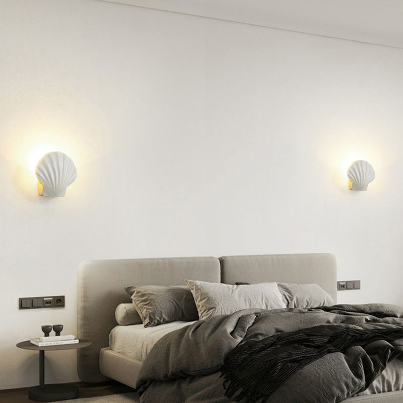 Contemporary Creative Waterproof Shell Round Aluminum LED Wall Sconce Lamp For Hallway